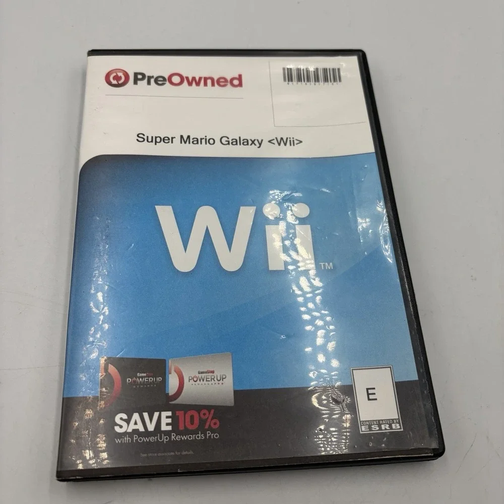 Nintendo Wii Super Mario Galaxy Disc Only